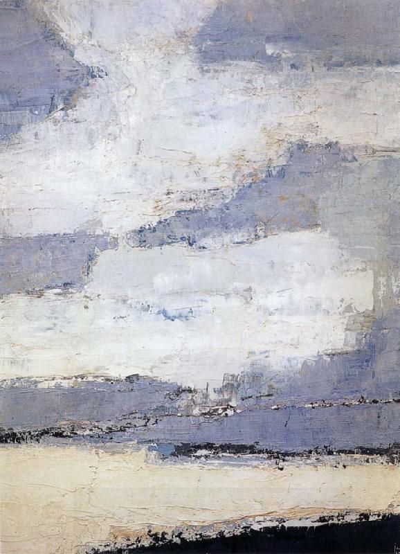 Nicolas de Stael The Sea and Cloud China oil painting art